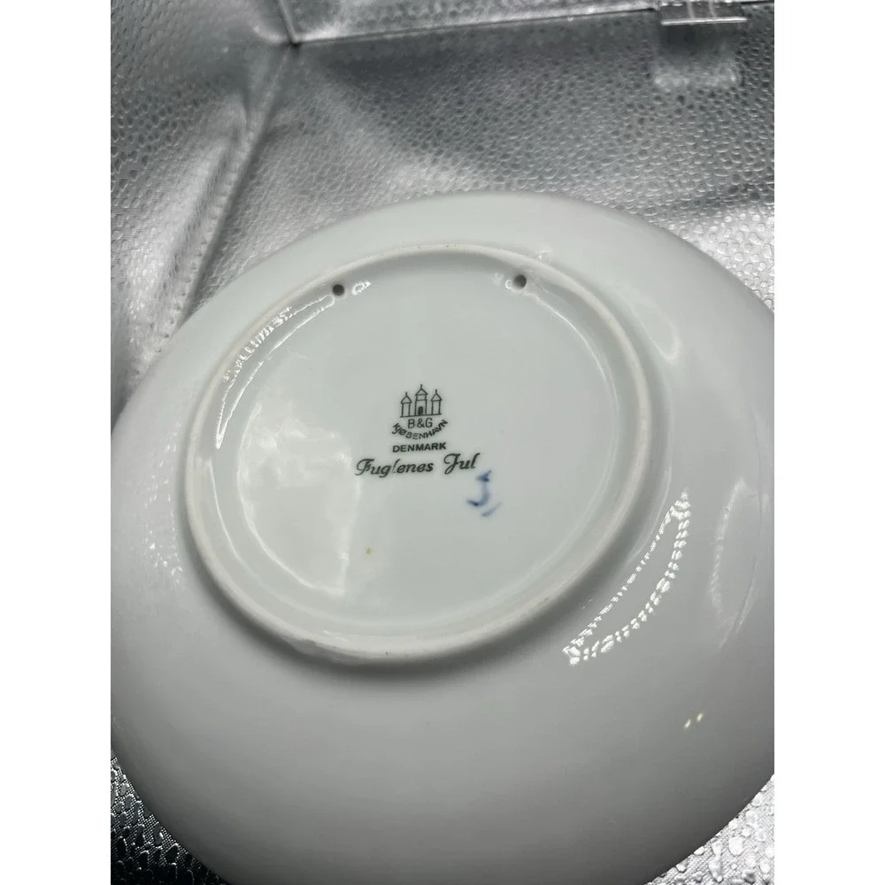 ROYAL COPENHAGEN BING&GRONDAHL PIATTO DI‎ NATALE 1984 ORIGINALE PORCELLANA PRIMA
